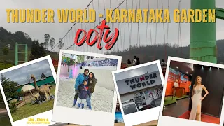 thunder world karnataka garden ooty travel vlog 