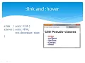 Interactivity With CSS Pseudo Classes