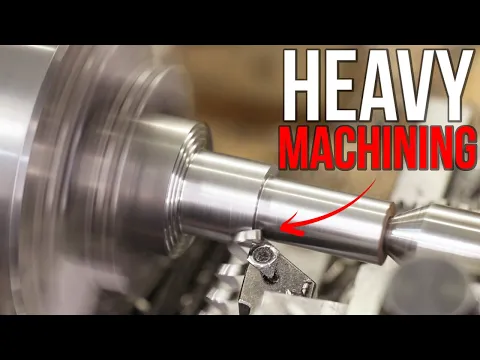 Download MP3 Mini Lathe Heavy Machining In Steel - It Can Be Done