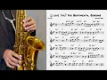 Download Lagu I Love You For Sentimental Reasons (easy solo) for saxophone