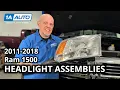 How to Replace Headlight Assemblies 2011-2018 Ram 1500