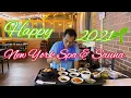 Let s celebrate new year 2021 New York Spa Sauna New Tibetan Vlog