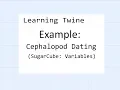 Twine 2 2 Learning Twine Example - Cephalopod Dating SugarCube 2 28 Variables