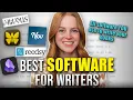 BEST WRITING SOFTWARE FOR WRITERS - Which Writing Programs YOU Use and Recommend