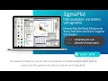 Data visualization and statistics with SigmaPlot
