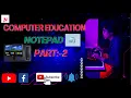 Notepad Full Tutorial bengali part 2
