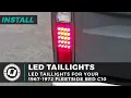 Classic Chevy LED Taillights 1967-1972 C10 Install