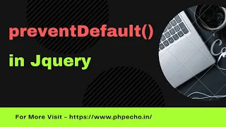 preventDefault in Jquery Web Application