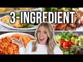 20 EASY 3 Ingredient Recipes - Dinners Sides