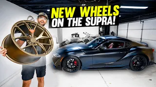 The Perfect Supra Wheels Have Arrived See How They Look