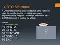 Decision and control statements in QBasic