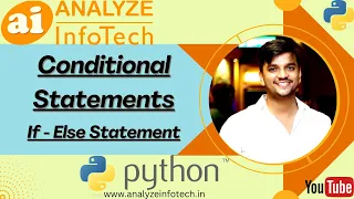 if else statement in python conditional statements - Analyze InfoTech