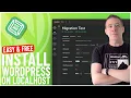 Install WordPress on Localhost Move to Live Website Easy FREE