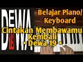 Download Lagu Belajar piano 'Cintakan Membawamu Kembali - Dewa 19 (PIANO EASY) Cover By Yozar MP3
