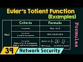 Euler s Totient Function Solved Examples