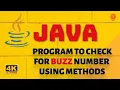 Java Program to check whether a number is Buzz number or not Buzz number kya hai Solutionist Tech