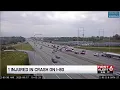 One in hospital after crash on Interstate 80 in Omaha