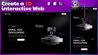 Build a Stunning 3D Website with HTML CSS Spline