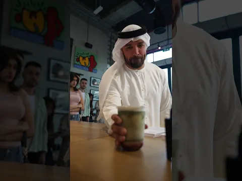When An Arab Orders Matcha