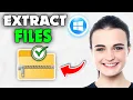 How to Extract Files Without WinRAR or 7-Zip 2026
