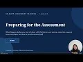 Euniacare VB MAPP Module1 Lesson 3 Preparing for the Assessment