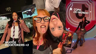 Uma semana caótica com amigos das book redes 