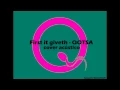 First it giveth (acoustic version)
