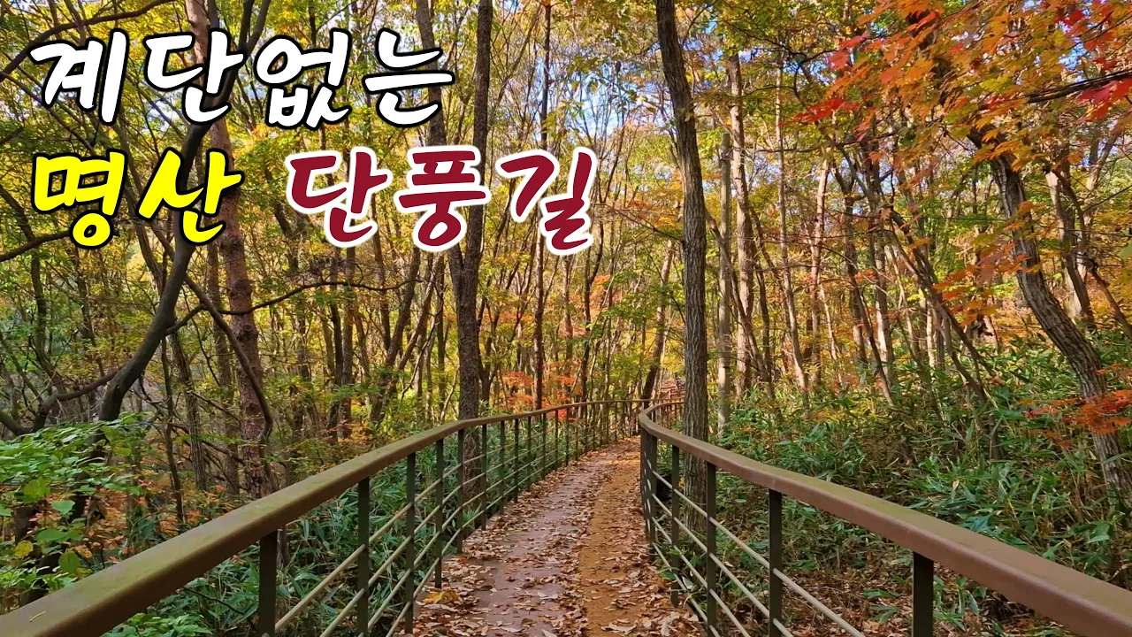 대둔산을 편하게 즐기는 방법-계곡데크길 4km 두시간 썸네일
