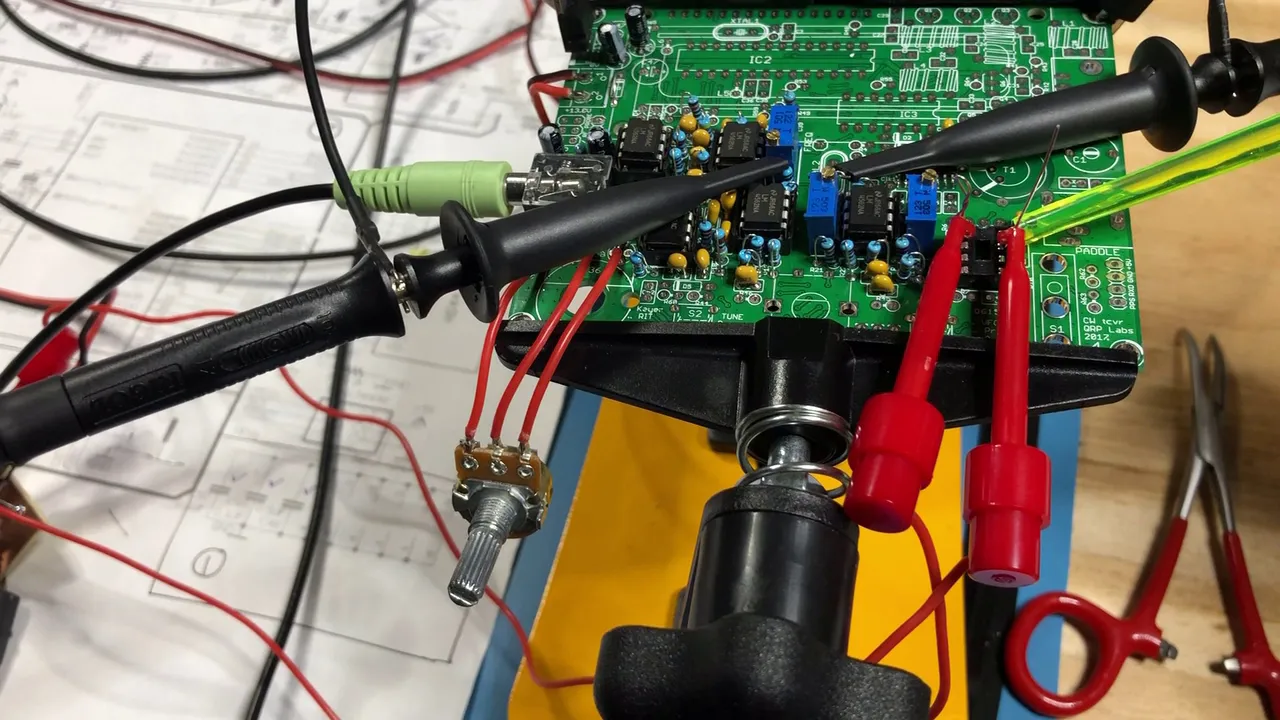 QCX Transceiver Part 3 - Phase Shift Network and Complete Audio Path