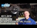 How to Change Rear Differential Fluid 2011-2018 Ram 1500