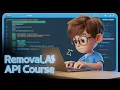 Removal AI API Crash Course to Remove Background From Images in JS PHP Node js Python