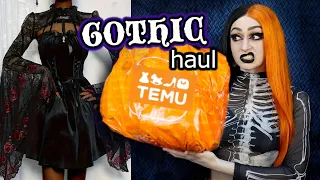 A GOTH TEMU HAUL THAT S NOT SPONSORED