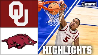 SEC Tournament Oklahoma Sooners vs Arkansas Razorbacks Full Game Highlights ESPN CBB