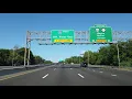 Interstate 80 west across New Jersey George Washington Bridge New York to Pennsylvania