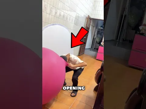 Nobody Expected Him to Do THIS With a Giant Balloon 😳