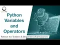 Python Variables and Data Types Python for Beginners Quantra Free Course
