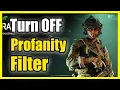 How to TURN OFF Text Chat Profanity Filter in Warzone 2 MW2 Easy Method