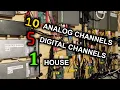 Old-school analog cable TV setup - Tour Update