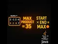 3584 Maximum Product of First and Last Elements of a Subsequence Weekly Contest 454 Java Coding