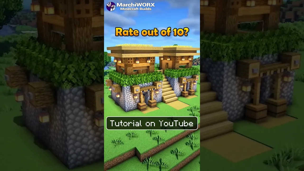 Minecraft Duo House ???? Build Tutorial