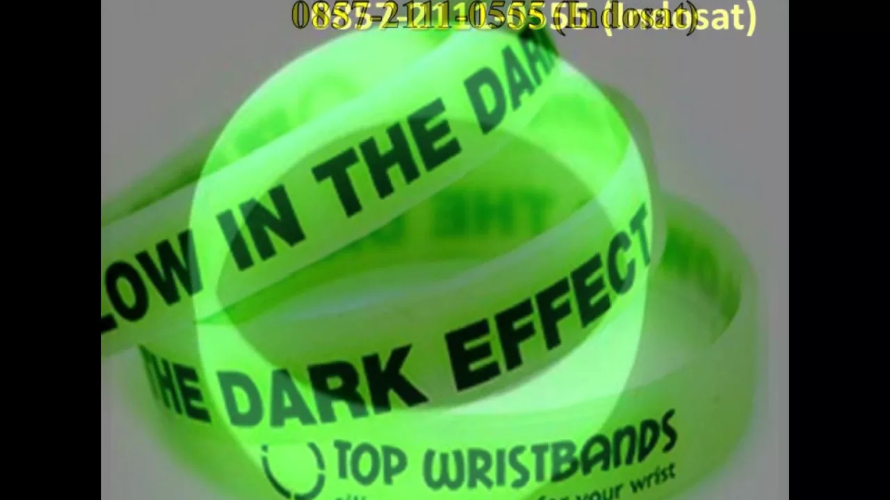 Review Paket Gelang Glow In The Dark. 