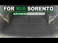 3D TPE Boot Mat for KIA Sorento MQ4 2020 OAD4X4