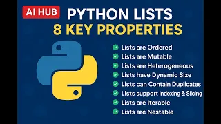 Python List 1 Basic properties