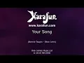 Your Song - Ellie Goulding | Karaoke Version | KaraFun