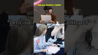 Lisa S Reaction On Her Marriage Contract To Divorce Certificate Jenlisa Lisa Jennie 