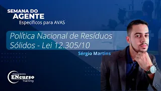 🟠⚫ 📹 Política Nacional de Resíduos Sólidos Lei 12.305/10 - Prof. Sergio Martins ⚫🟠