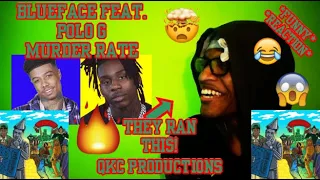 they ran this blueface feat polo g murder rate find the beat official audio reaction