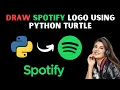 Spotify Logo Using Python Turtle Python Turtle Graphics Python Turtle Coding