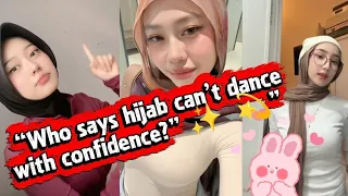 beautiful hijab girl tiktok dance compilation 