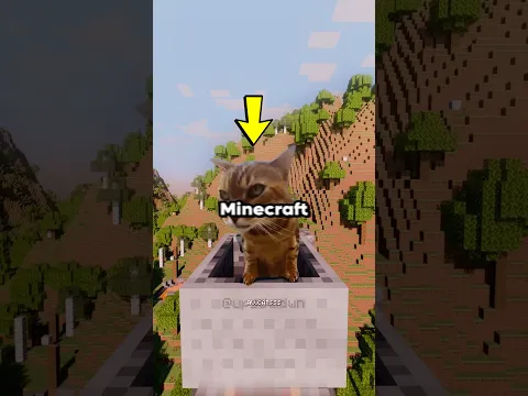 When Your Cat Enters Minecraft Pt.3 😹👾 #cat #funny